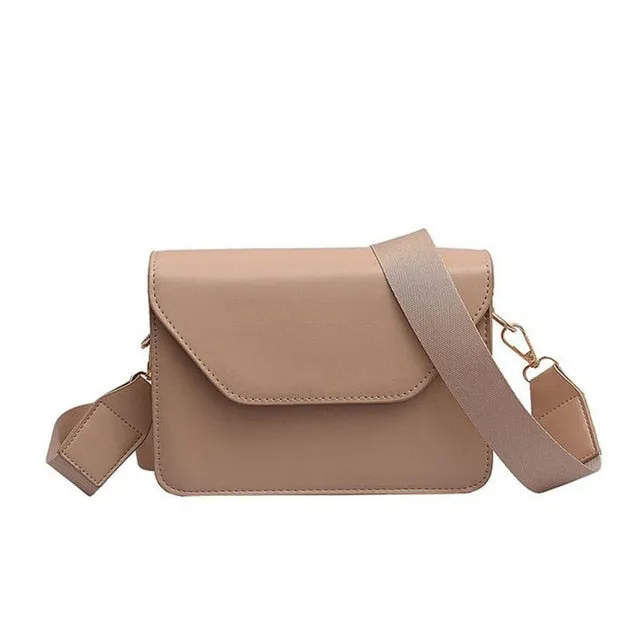 RanHuang New Arrive 2020 Women's Pu Leather Shoulder Bags Girls Brief Flap Casual Messenger Bags Fashion Crossbody Bags A1785