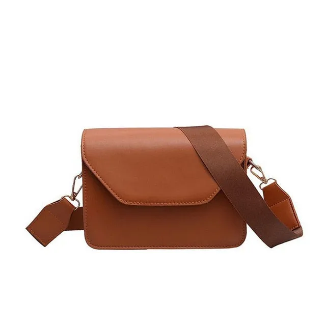 RanHuang New Arrive 2020 Women's Pu Leather Shoulder Bags Girls Brief Flap Casual Messenger Bags Fashion Crossbody Bags A1785