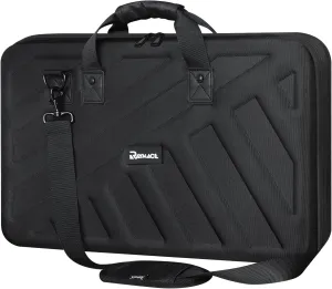 RAYMACE Hard EVA DJ Controller Case Fits Pioneer DJ RX,SX,SX2, SX3,DDJ-FLX6,Denon MC7000 Protective Travel Storage Bag（27.2x 15.7 x 3.9 inch）