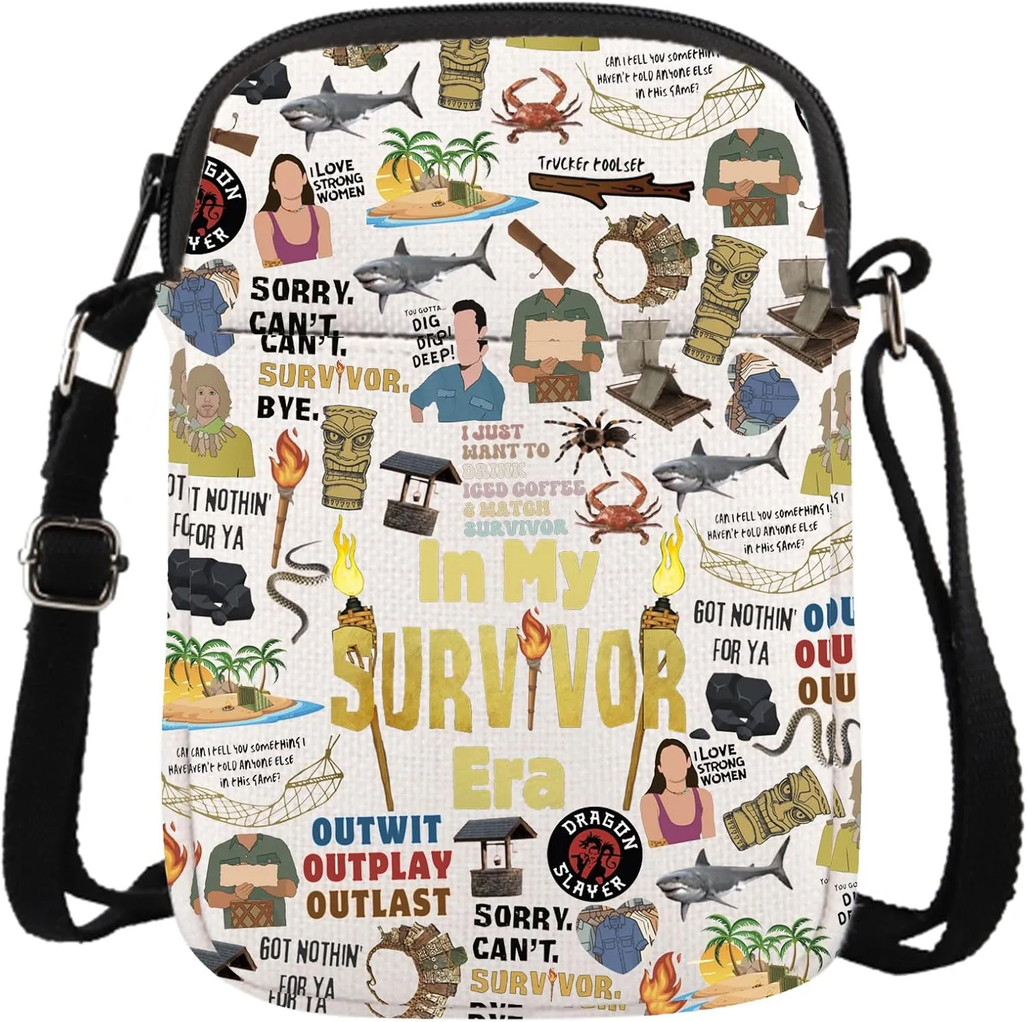Reality Show Crossbody Bag TV Show Merchandise In My Era Shoulder Bag Reality TV Show Lover Gift