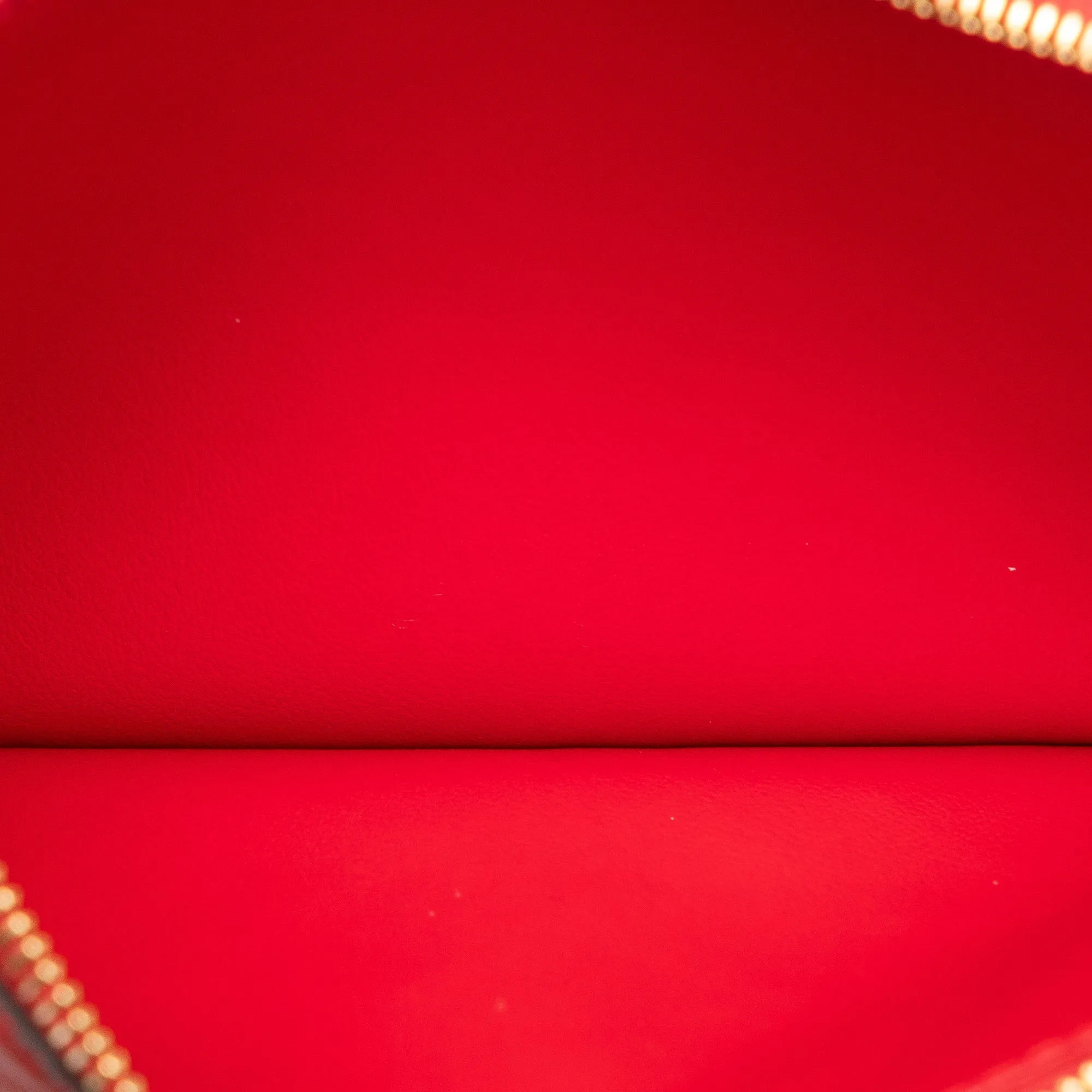 Red Louis Vuitton Monogram Empreinte Pochette Felicie Crossbody Bag