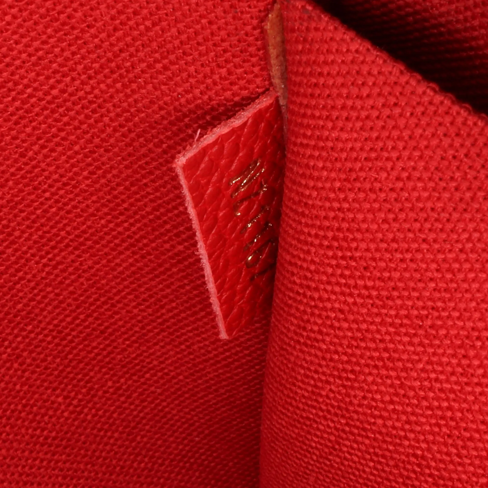 Red Louis Vuitton Monogram Empreinte Pochette Felicie Crossbody Bag