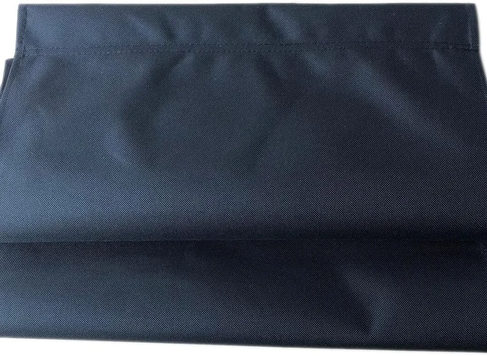 Replacement Fabric Cloth for Garden Patio Lounge Couch Recliners Beach Outdoor Camping Folding Chair Oxford Canvas Cloth 115x43cm 43x17Inch Color:Black