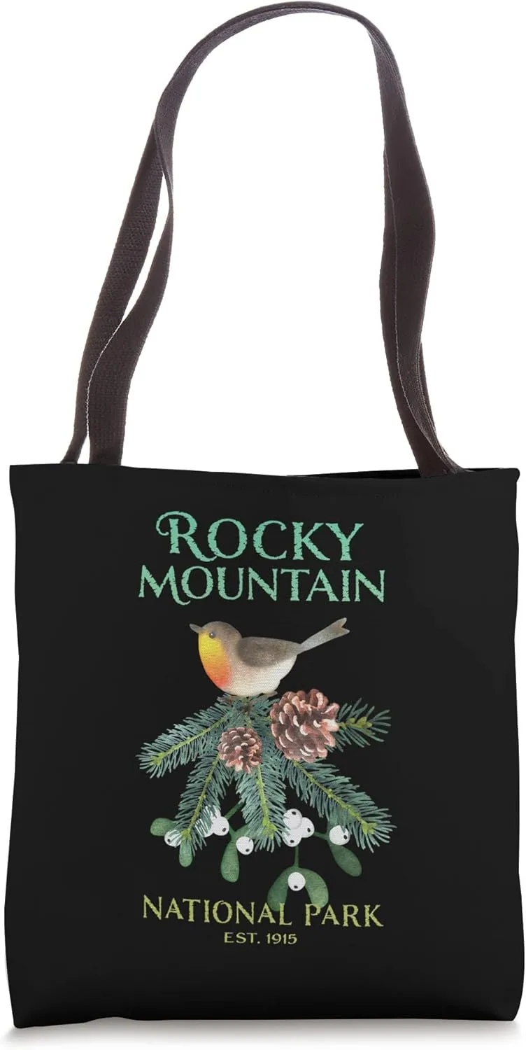 Rocky Mountain National Park Songbird Birder's Tote Bag
