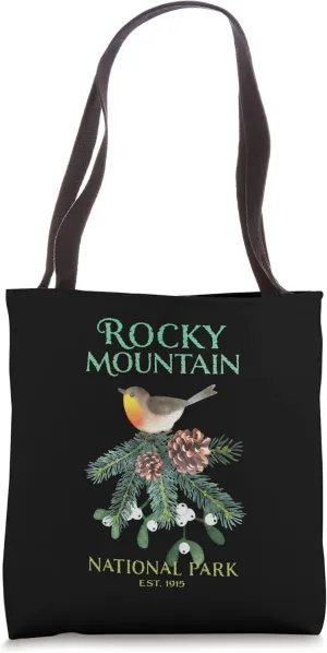 Rocky Mountain National Park Songbird Birder's Tote Bag
