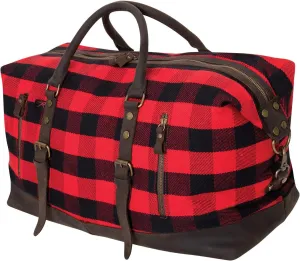 Rothco Canvas Medic Bag Crossbody Shoulder Bag with Leather Closing Straps