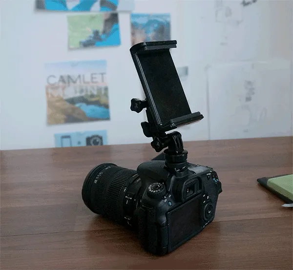 Royaleva Smart Phone Mount DSLR for Easy Photo Capture