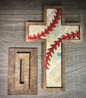 Rugged Cross Baseball Stand