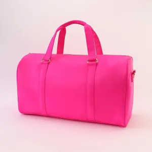 RUSH BAG Sorority College Nylon Dufflebag Perfect for Diy Customization Tote Bag Customizable Glitter Varsity