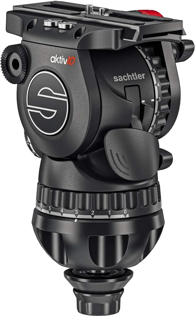 Sachtler SACH-S2072S Aktiv10 Sideload Fluid Head with SpeedLevel Technology