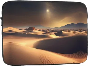 Sahara Desert Picture Laptop Case - Shockproof Portable Laptop Sleeve Bag for Men and Women Business Travel, School, and Office Daily Use