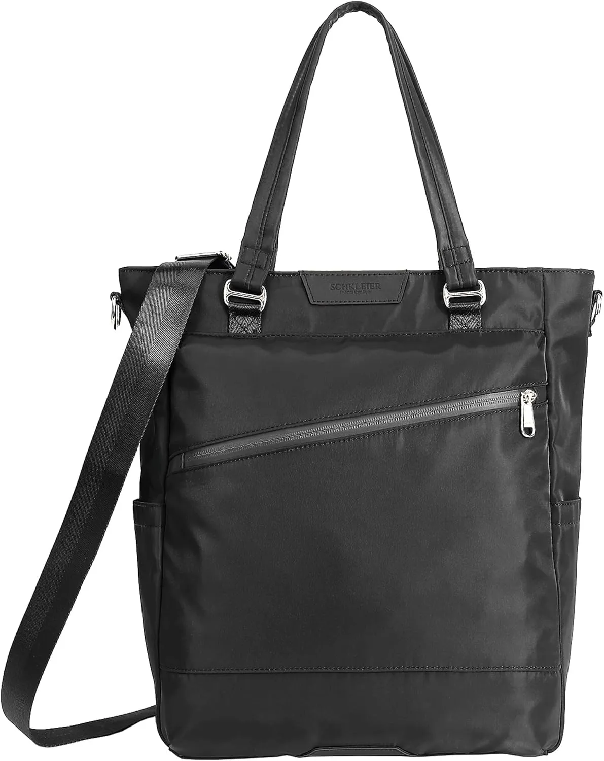 Schkleier Laptop Tote Bag for Women Men, Shoulder Crossbody Bag for Work Travel Fits up to 13-inch Computer
