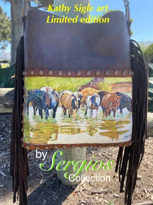 Sergios Collection featuring renowned artist Kathy Sigle limited Edition