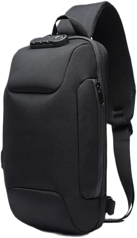 Shockproof Protective Crossbody Shoulder Chest Backpack Travel Home Storage Bag Carrying Case Compatible with Onexplayer X1/X1 Mini (Black)