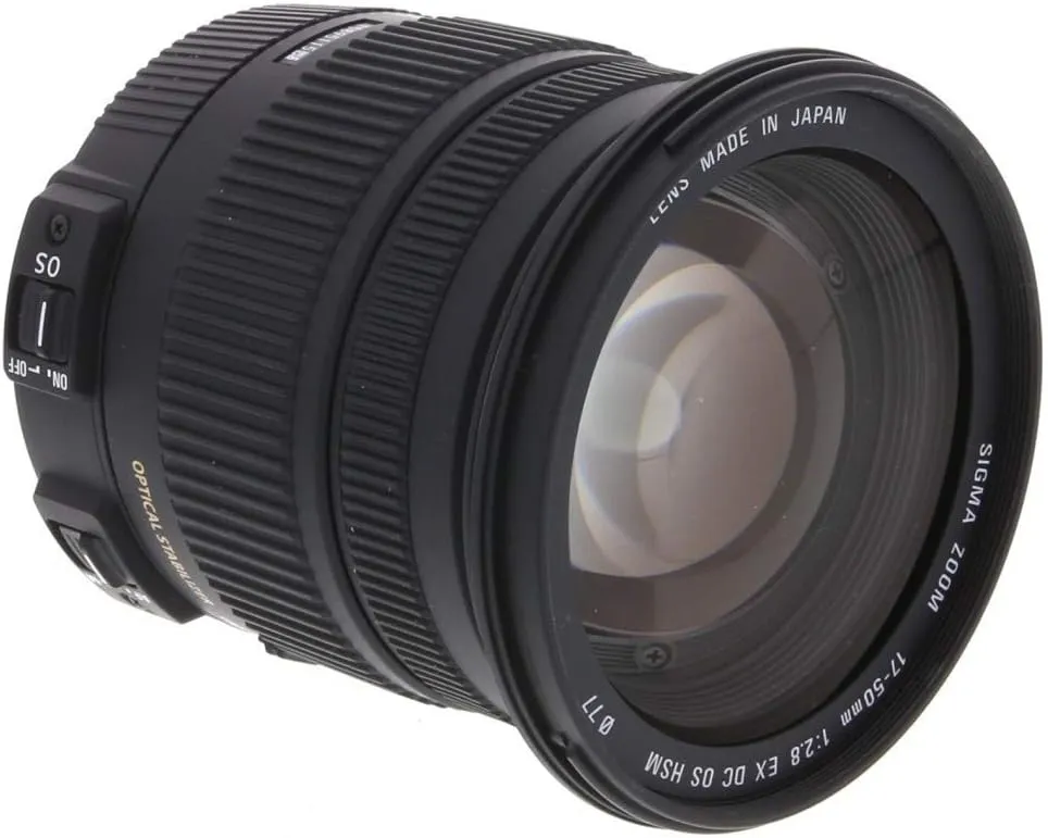 Sigma 17-50mm f/2.8 EX DC OS HSM FLD Large Aperture Standard Zoom Lens for Canon Digital DSLR Camera