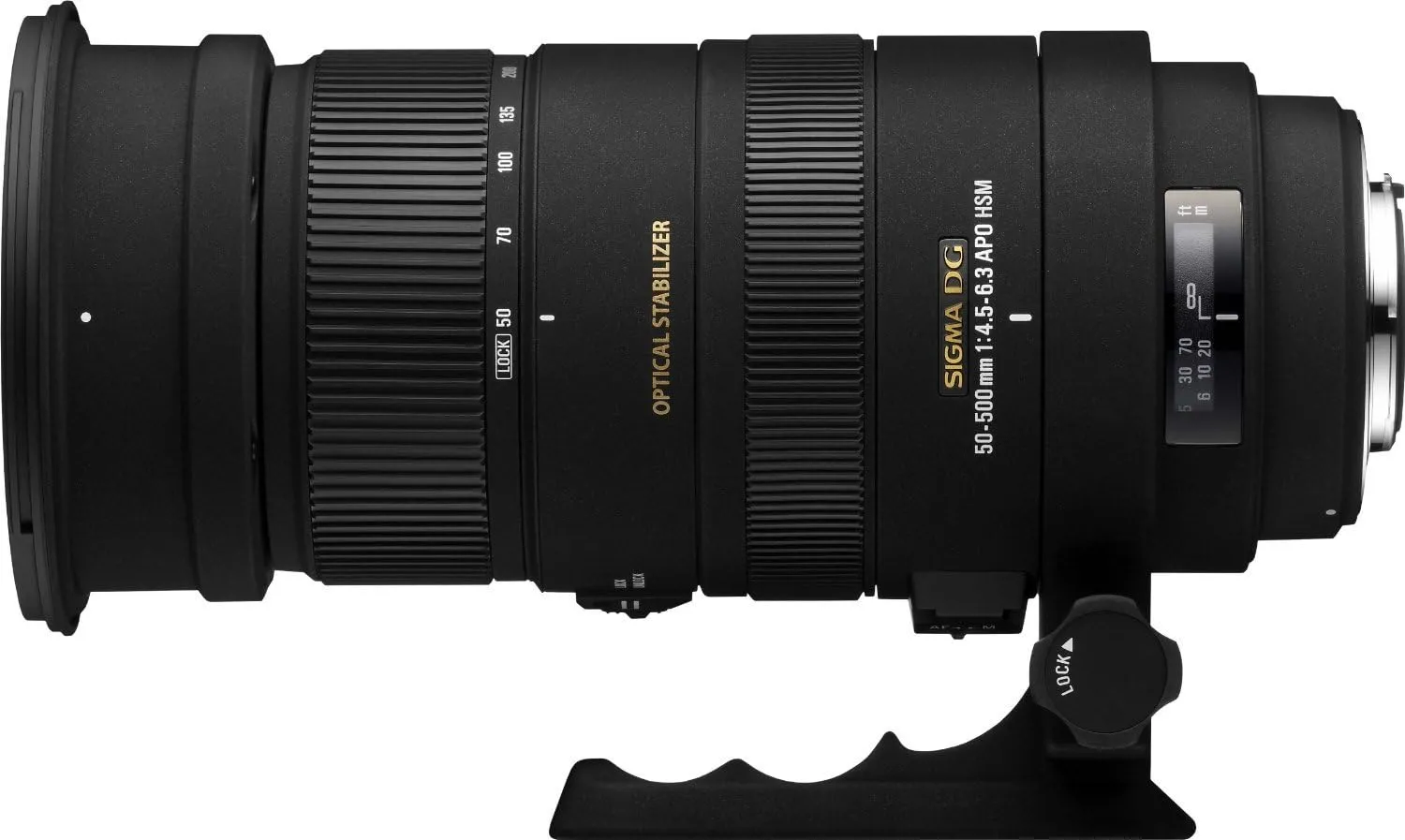 Sigma 50-500mm f/4.5-6.3 APO DG OS HSM SLD Ultra Telephoto Zoom Lens for Sony Digital DSLR Camera