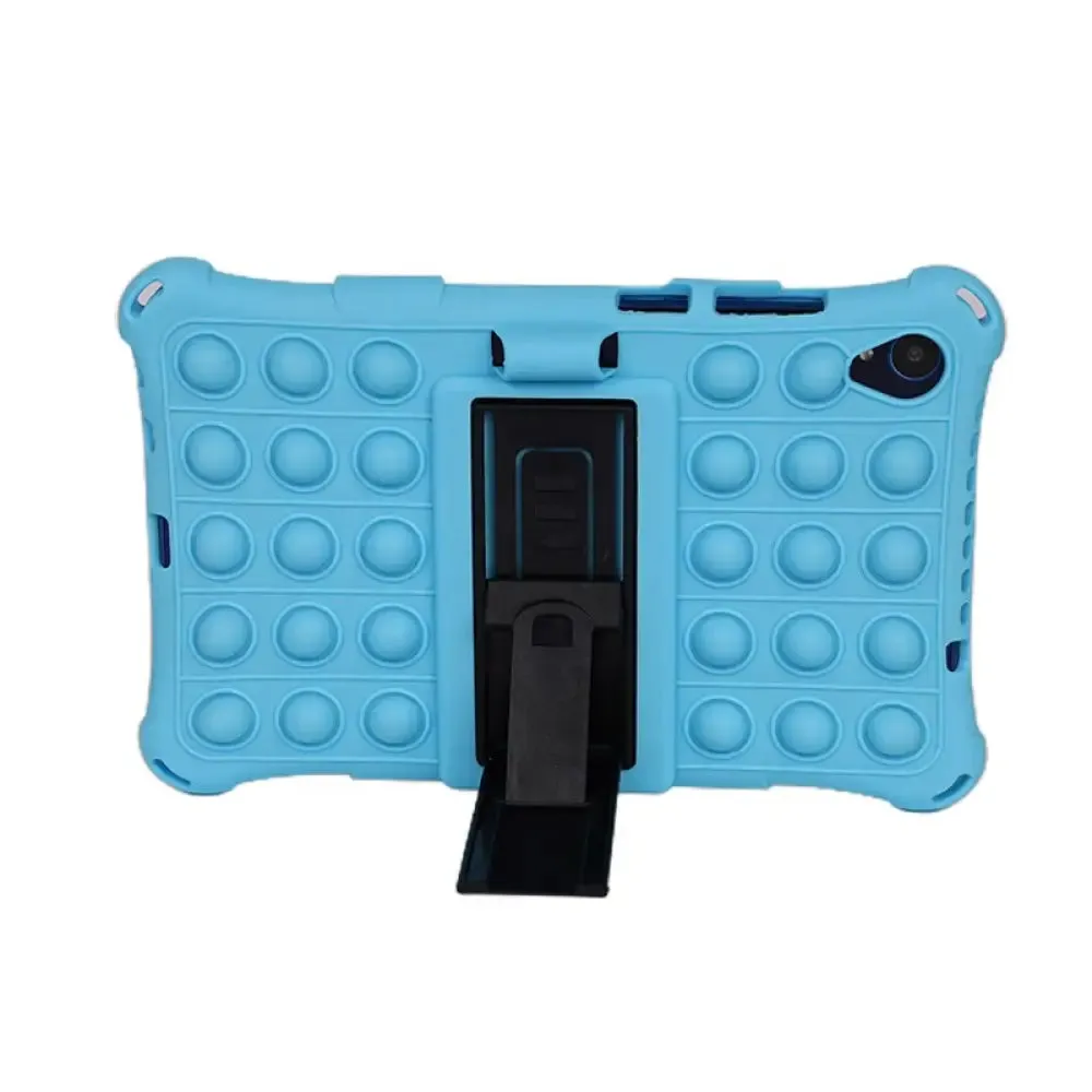 Silicone Case for Lenovo Tab M8 Fhd Tb-8505 Tb-8507f Push Bubble Relive Stress Cute Tablet Stand Cover for Lenovo M8