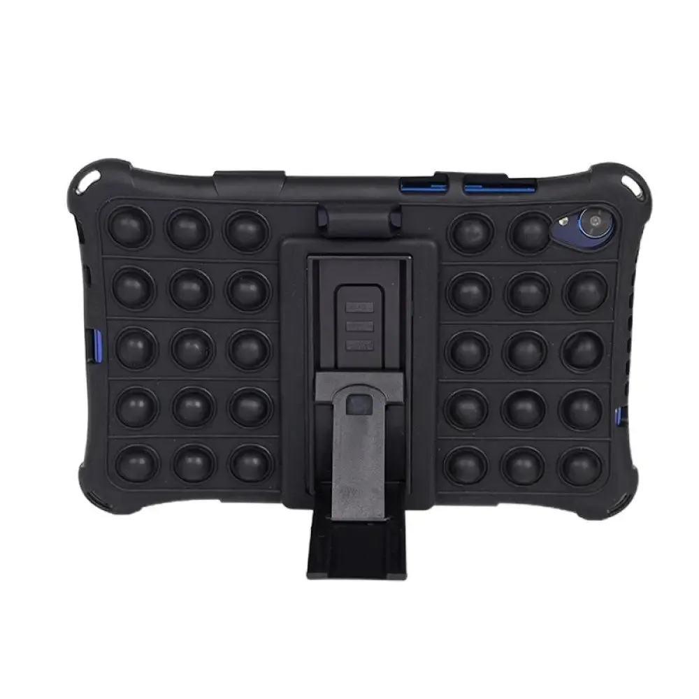 Silicone Case for Lenovo Tab M8 Fhd Tb-8505 Tb-8507f Push Bubble Relive Stress Cute Tablet Stand Cover for Lenovo M8