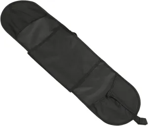 Skateboard Shoulder Bag Drift Board Rucksack Double Tilt Design Snowboard Straps Carrying Bag Zipper Closure Lightweight Polyester