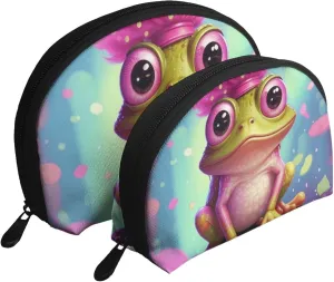 Small Coin Purse Cute Change Purse Compatible with Cute Cartoon Frog Love Heart for Women Zipper Coin Pouch, Mini Coin Bag Pouch for Women