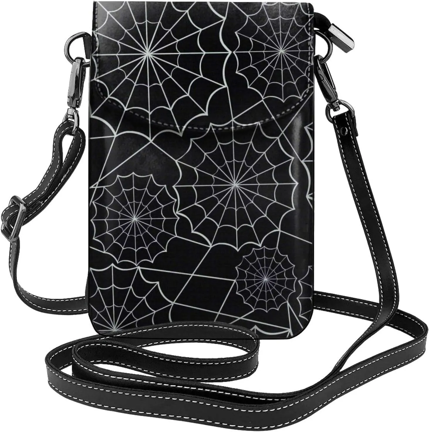 Small Crossbody Bag For Women,Leather Phone Purse Women'S Shoulder Handbags Wallet Purse -Sunflowers And Butterflies