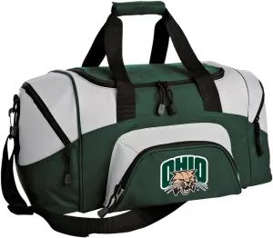 SMALL Ohio Bobcats Duffle Bag Ohio University Gym Bag