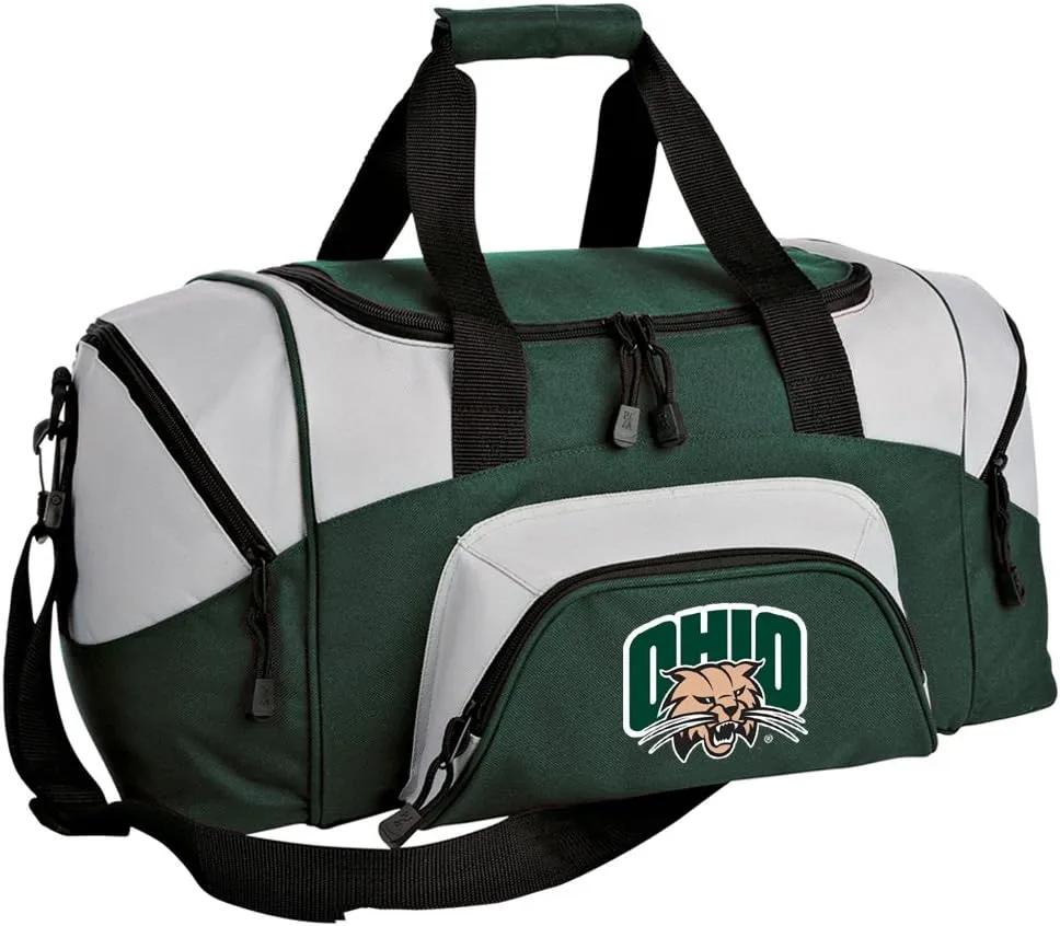 SMALL Ohio Bobcats Duffle Bag Ohio University Gym Bag