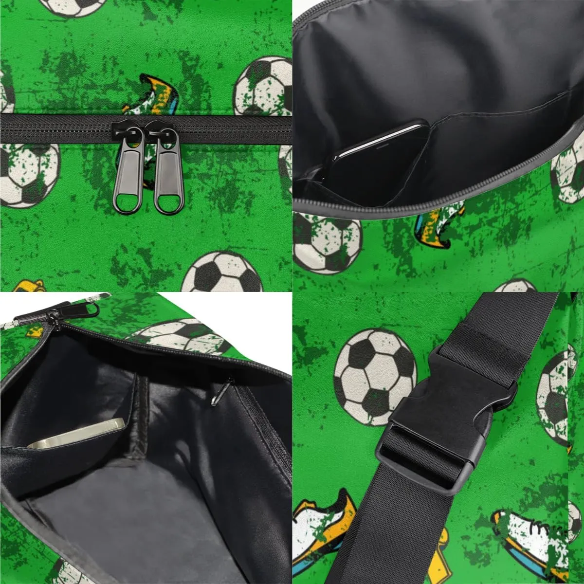 Soccer Whistle Small Gym Bag for Men Women Workout Sport Duffle Bag Waterproof Weekender Overnight Bag Lightweight Carry on Tote Bag Crossbody Shoulder Travel Bag for Swim Yoge Dance