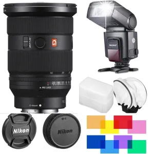 Sony FE 24-70mm f/2.8 GM II Lens Flash Bundle