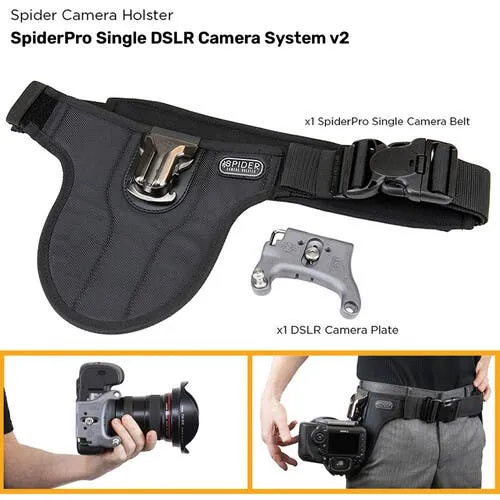 SpiderPro Camera Holster DSLR Single Camera System v2