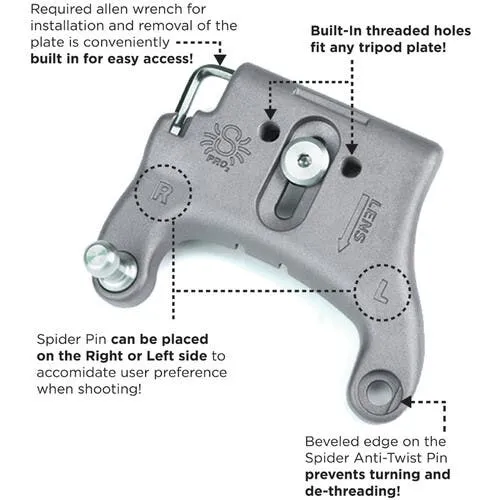 SpiderPro Camera Holster DSLR Single Camera System v2