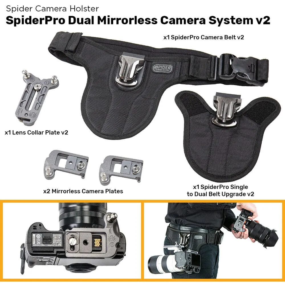 SpiderPro Mirrorless Dual Camera System V2