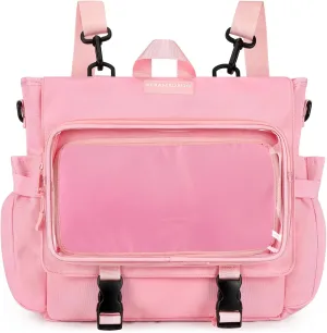 STEAMEDBUN Kawaii School Backpack for Teen Girls, Cute Aesthetic Ita Backpack with Insert