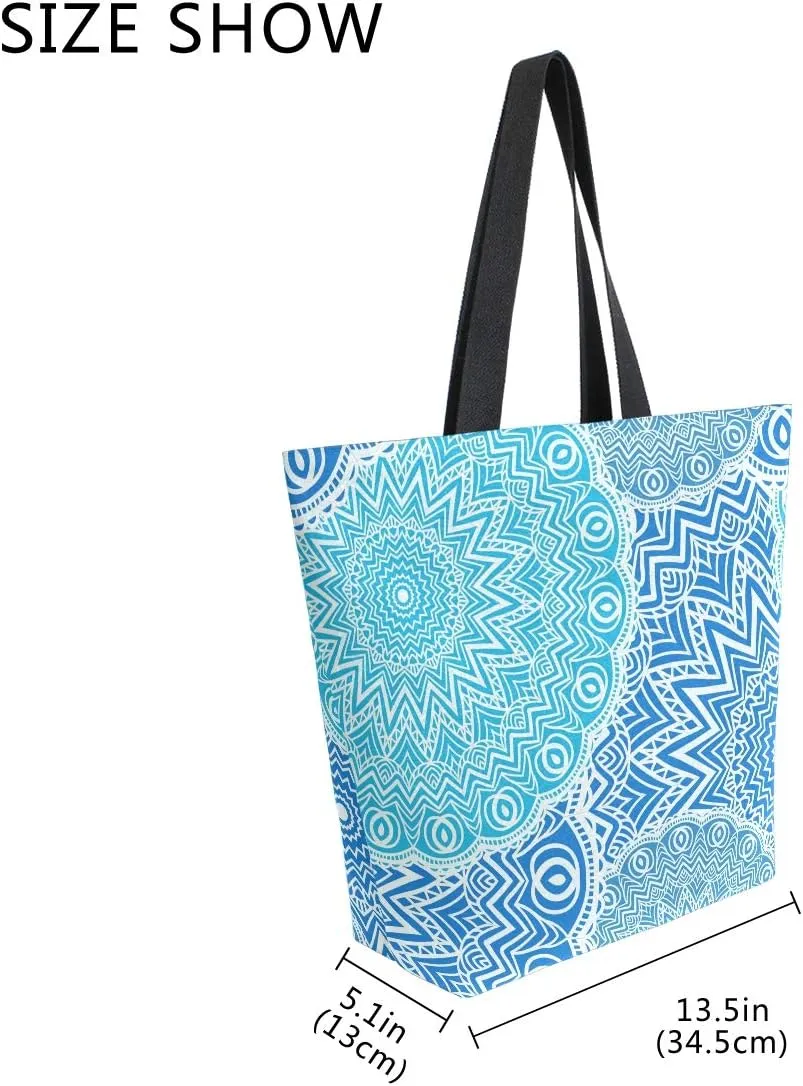 SUABO Tote Bag Reusable Grocery Bags Women Canvas Shopping Bag for Outdoor