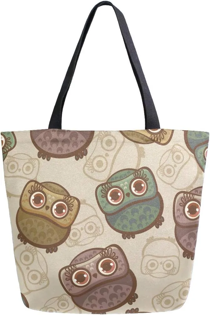 SUABO Tote Bag Reusable Grocery Bags Women Canvas Shopping Bag for Outdoor
