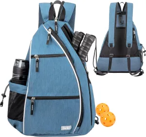 Sucipi Pickleball Bag Pickleball Backpack for Women Men Pickleball Paddle Backpack Reversible Pickleball Paddle Bag Pickleball Rackets Bags for Ladies