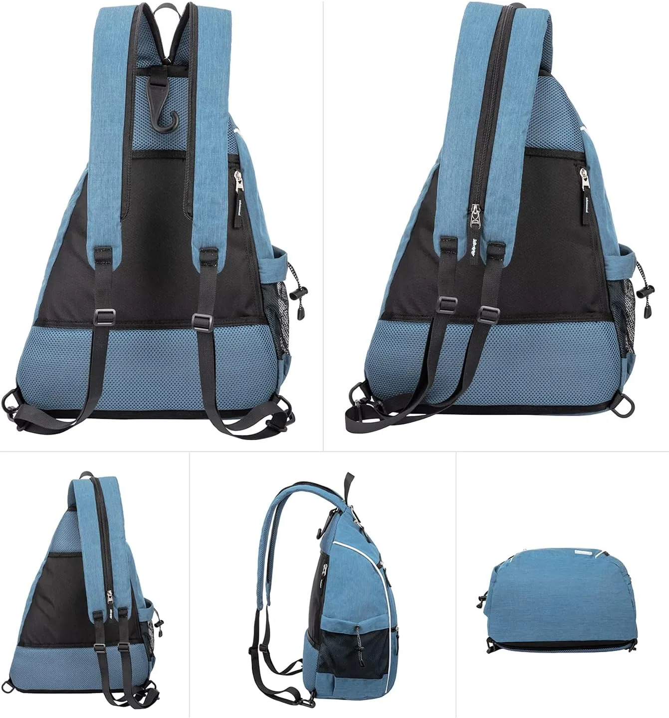 Sucipi Pickleball Bag Pickleball Backpack for Women Men Pickleball Paddle Backpack Reversible Pickleball Paddle Bag Pickleball Rackets Bags for Ladies