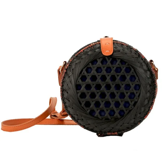 Summer Circle Straw Bags