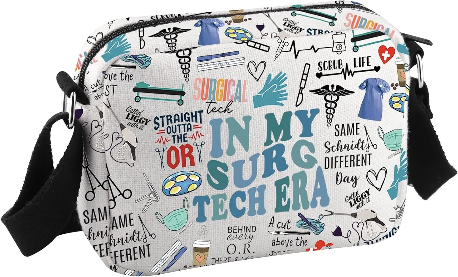 Surgical Tech Gift Surgery Nurse Doctor Gift In My Surg Tech Crossbody Bag Thank You Gift for Surgical Technologist Surgeon