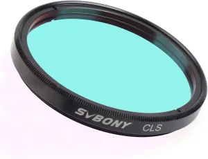 SVBONY Telescope Filter 2 inches CLS Filter City Light Pollution Reduction Filter Broadband Filter Suitable for Deep Sky Visual Astronomical Photography