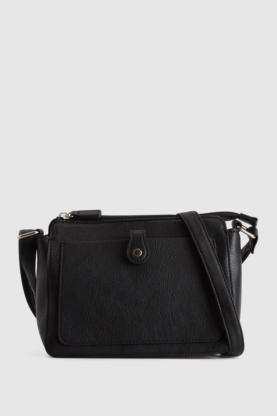 Tab Pocket Crossbody Bag