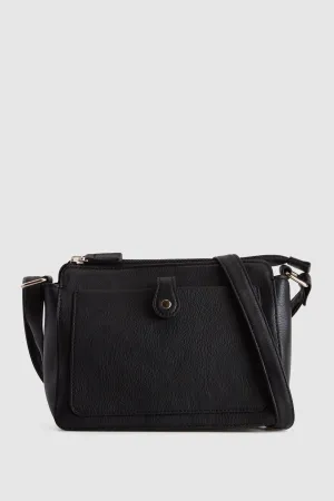 Tab Pocket Crossbody Bag