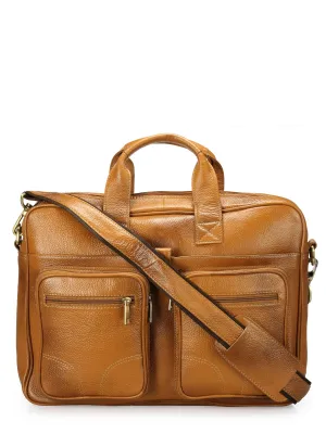 Teakwood Genuine Leather Unisex Bag