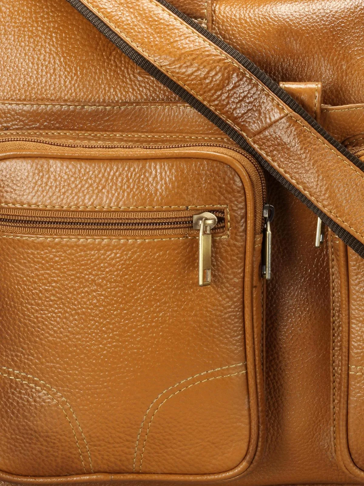 Teakwood Genuine Leather Unisex Bag