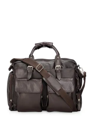 Teakwood Genuine Leather Unisex Bag