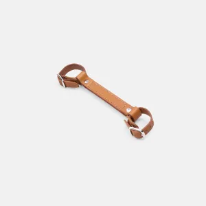 Temple Leather Carry Handle - Light Brown