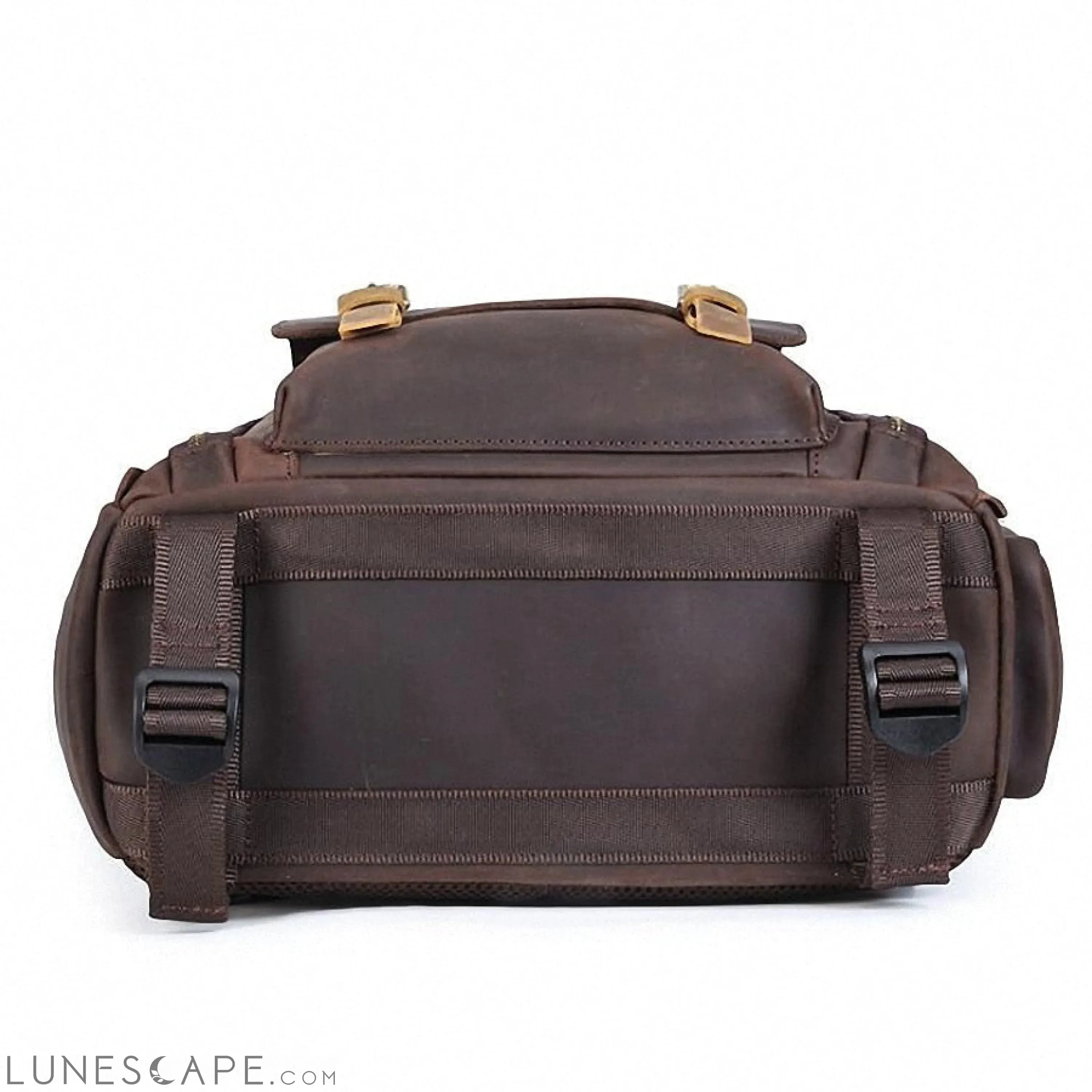 The Gaetano | Large Leather Backpack Camera Bag with Tripod Holder
