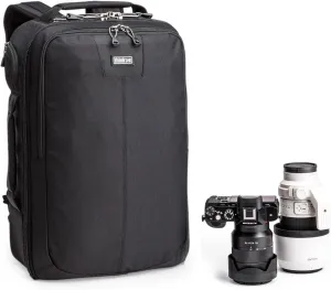 Think Tank Airport Essentials Backpack for Standard DSLR System, 300mm f/2.8/iPad/13" Laptop, Small