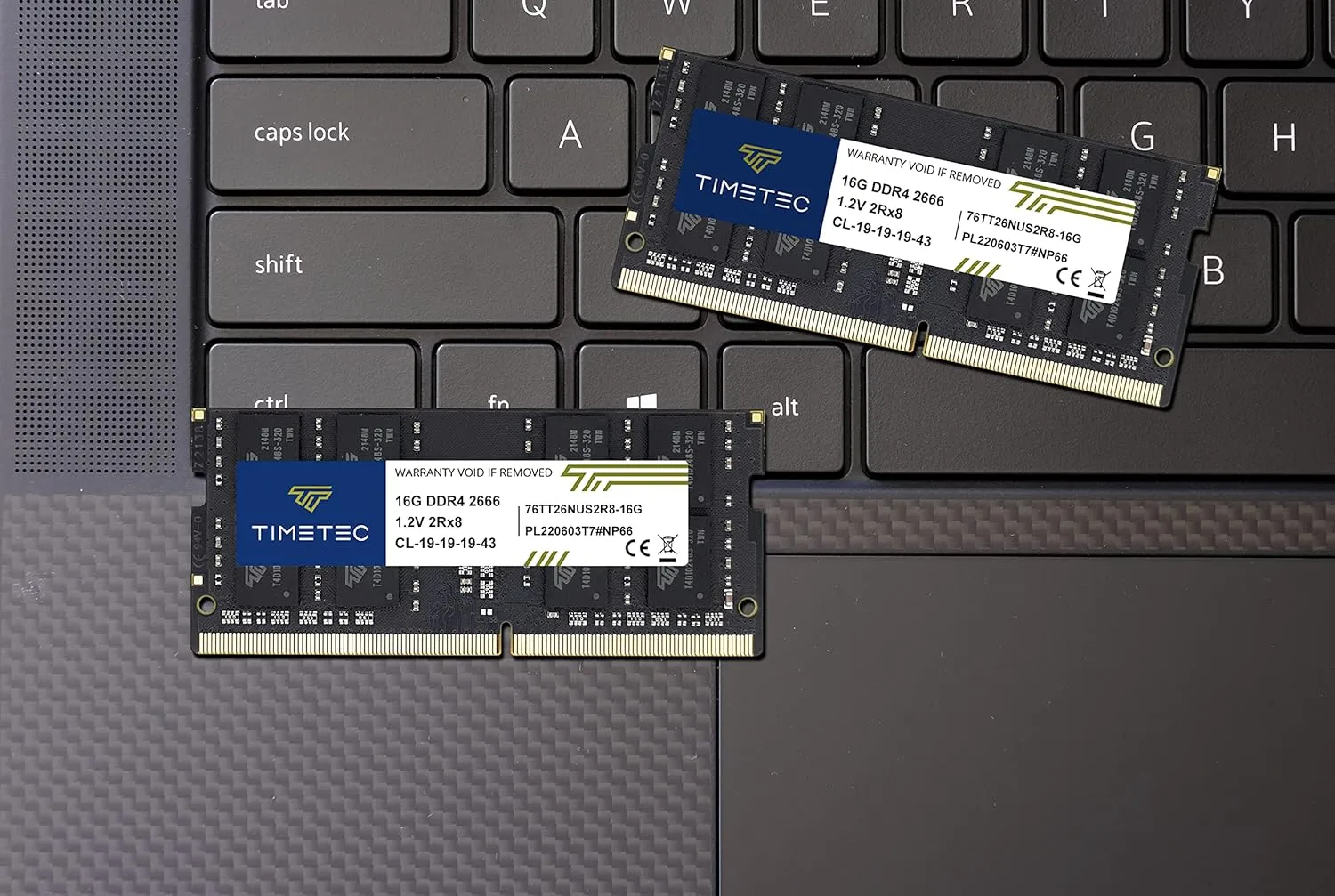 Timetec 16GB DDR4 2666MHz (DDR4-2666) PC4-21300 (PC4-2666V) Non-ECC Unbuffered 1.2V CL19 2Rx8 Dual Rank 260 Pin SODIMM Laptop Notebook PC Computer Memory RAM Module Upgrade (16GB)