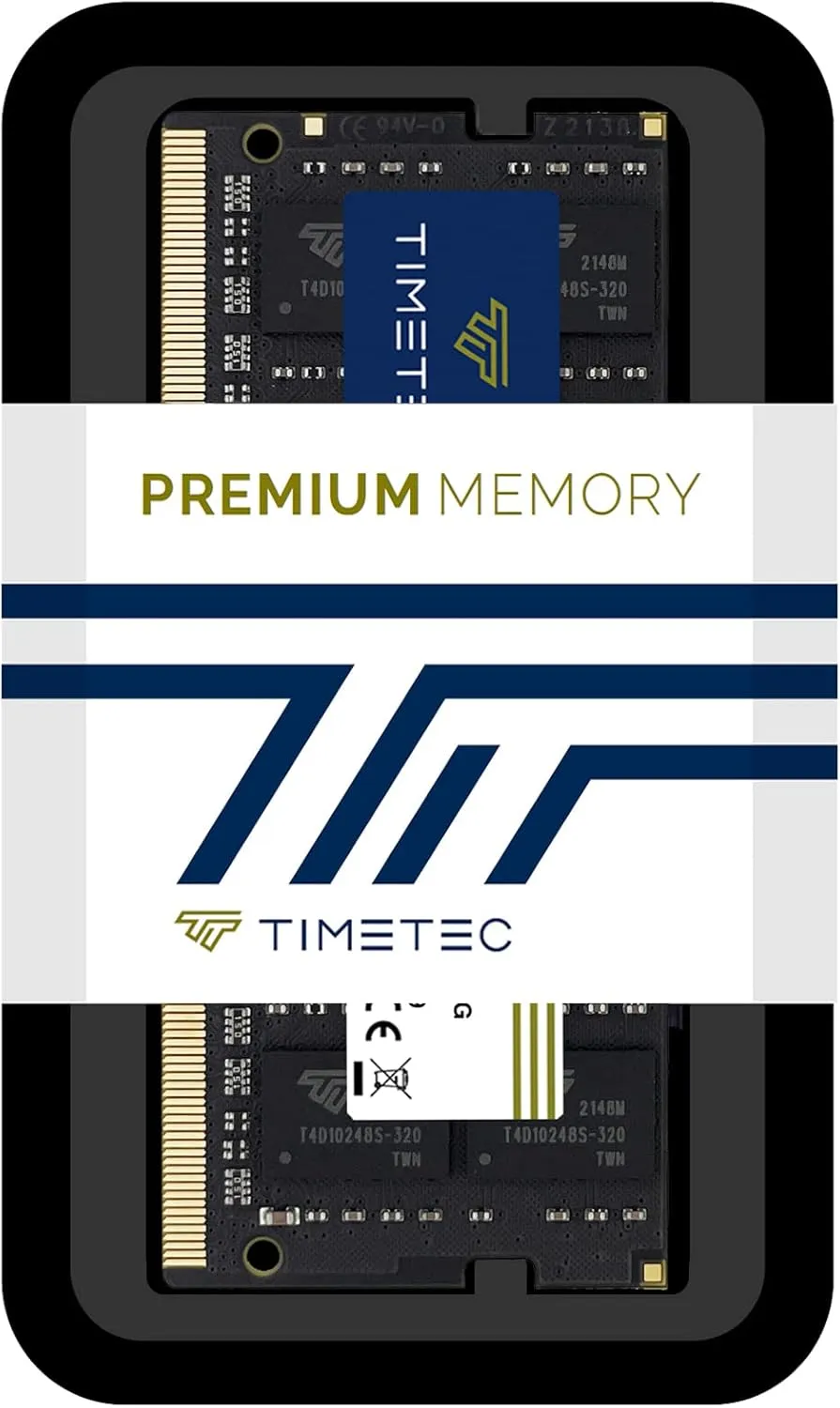 Timetec 16GB DDR4 2666MHz (DDR4-2666) PC4-21300 (PC4-2666V) Non-ECC Unbuffered 1.2V CL19 2Rx8 Dual Rank 260 Pin SODIMM Laptop Notebook PC Computer Memory RAM Module Upgrade (16GB)